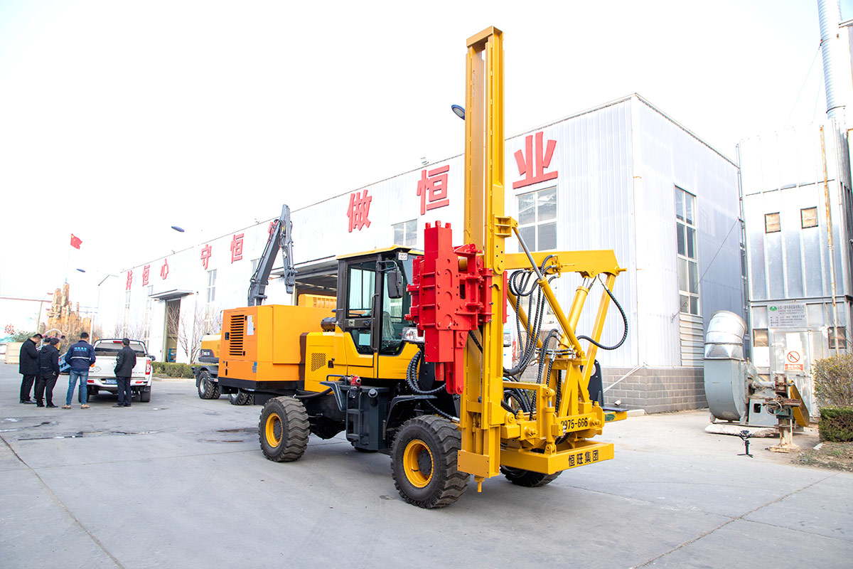 How to properly maintain the highway pile driver